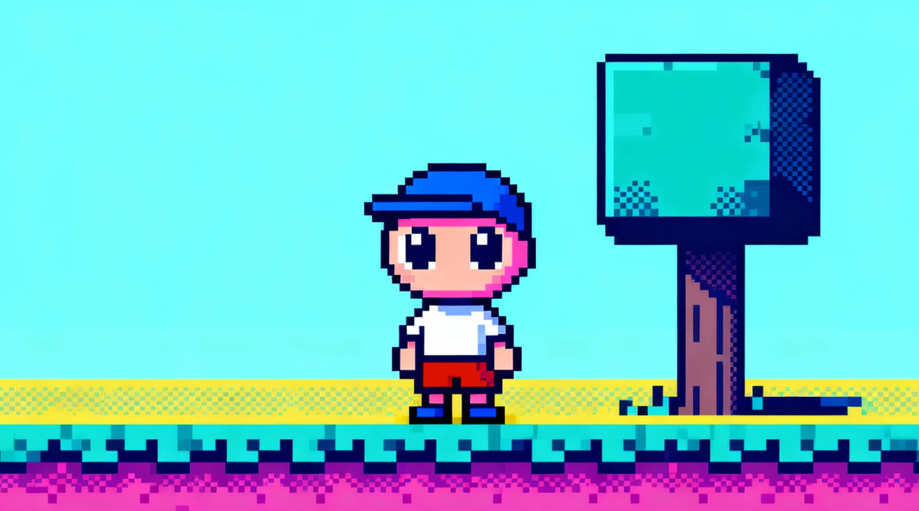 8-bit retro sprite image