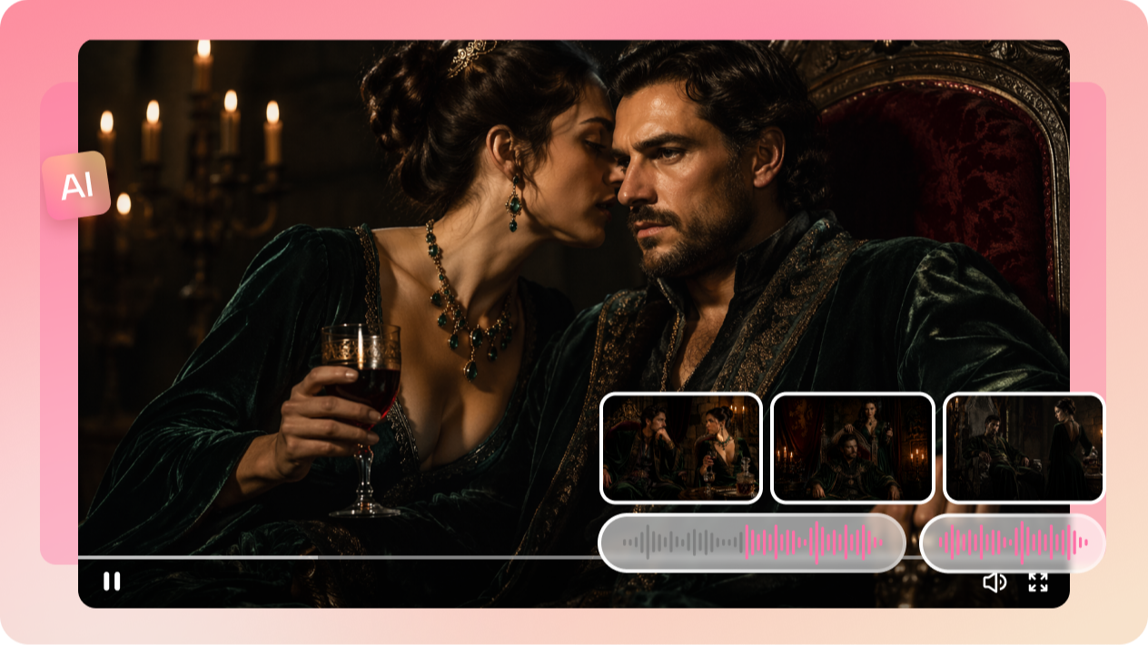 Laag filmische audio op elke video die je maakt