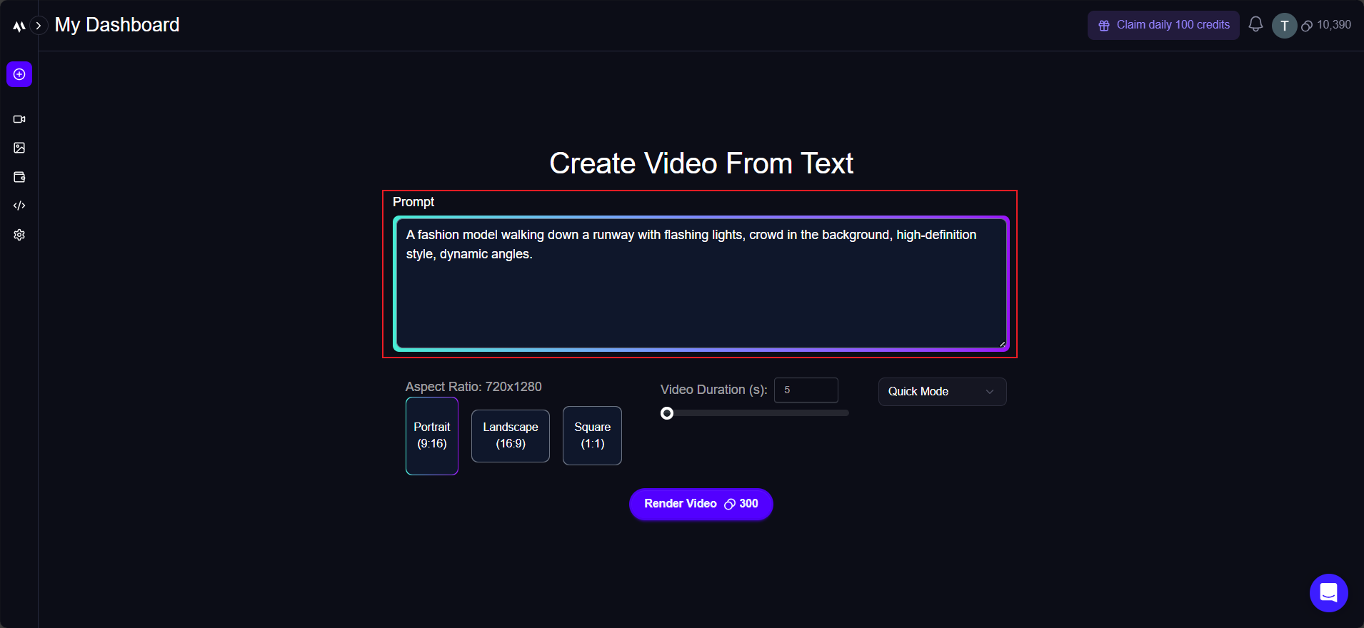 Kredit gratis Magic Hour AI