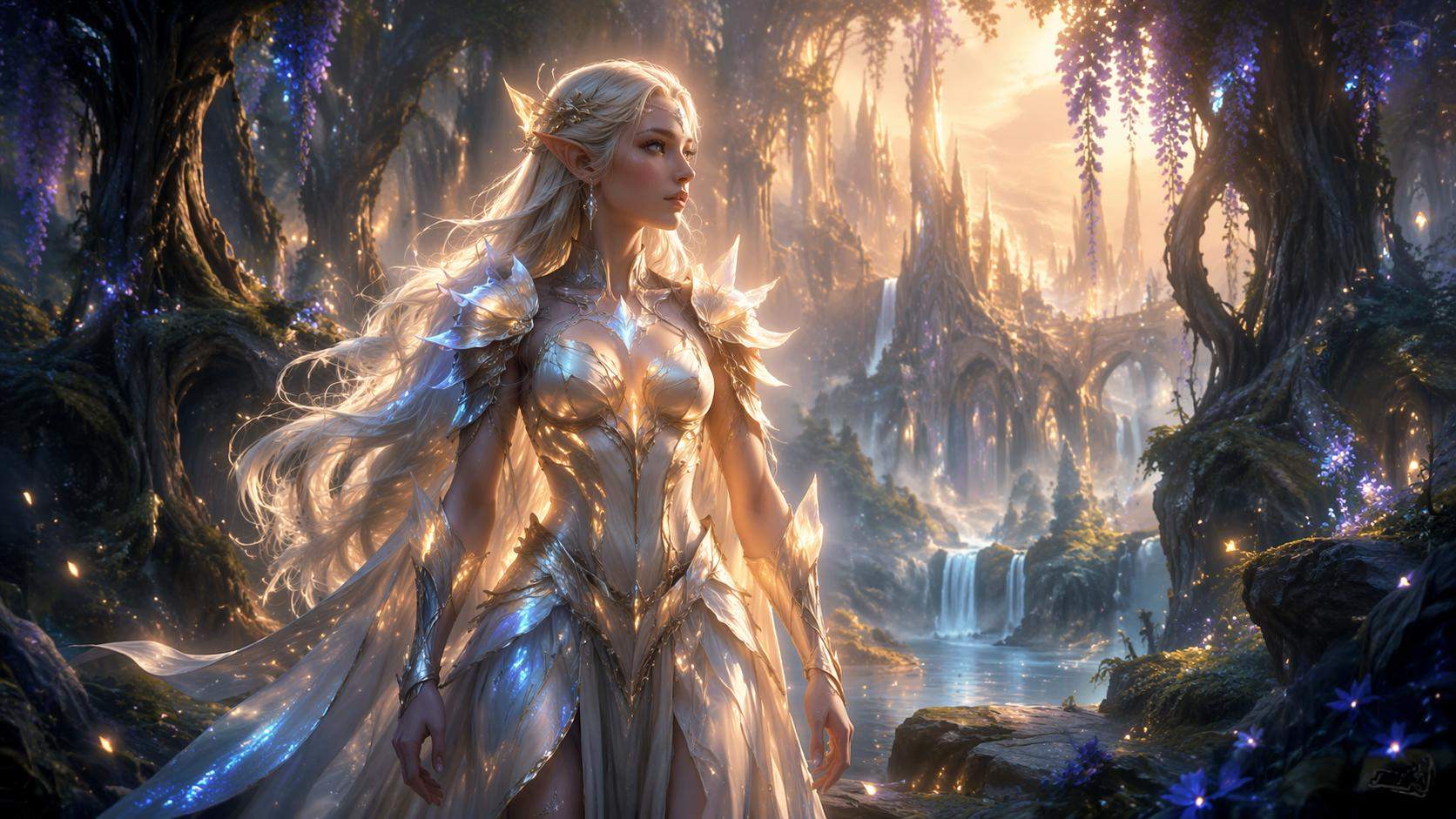 Dreamina ezremove ai image generator prompt example 5: Fantasy character concept