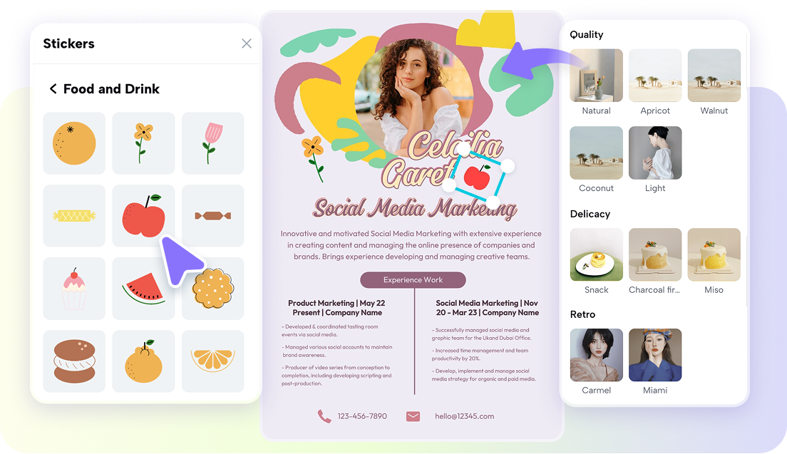 Makakuha ng viral design assets.