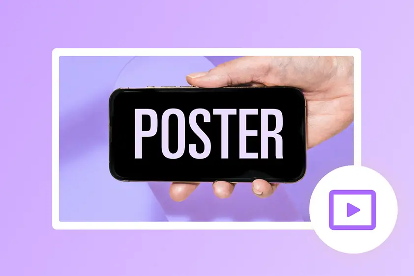 Create an impactful poster in minutes