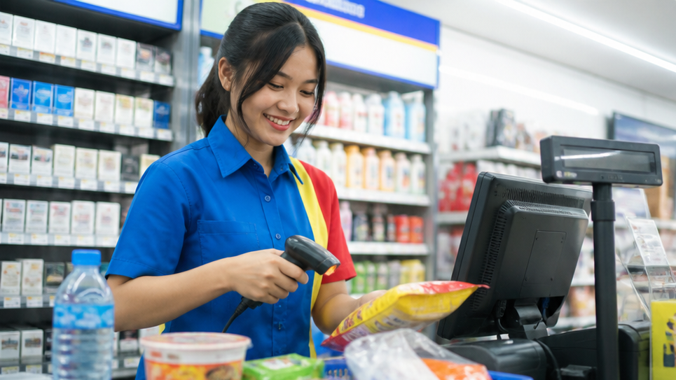 Indomaret Cashier Video hero image