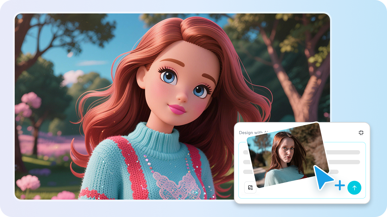 Transform your photo into a barbie with AI barbie generator