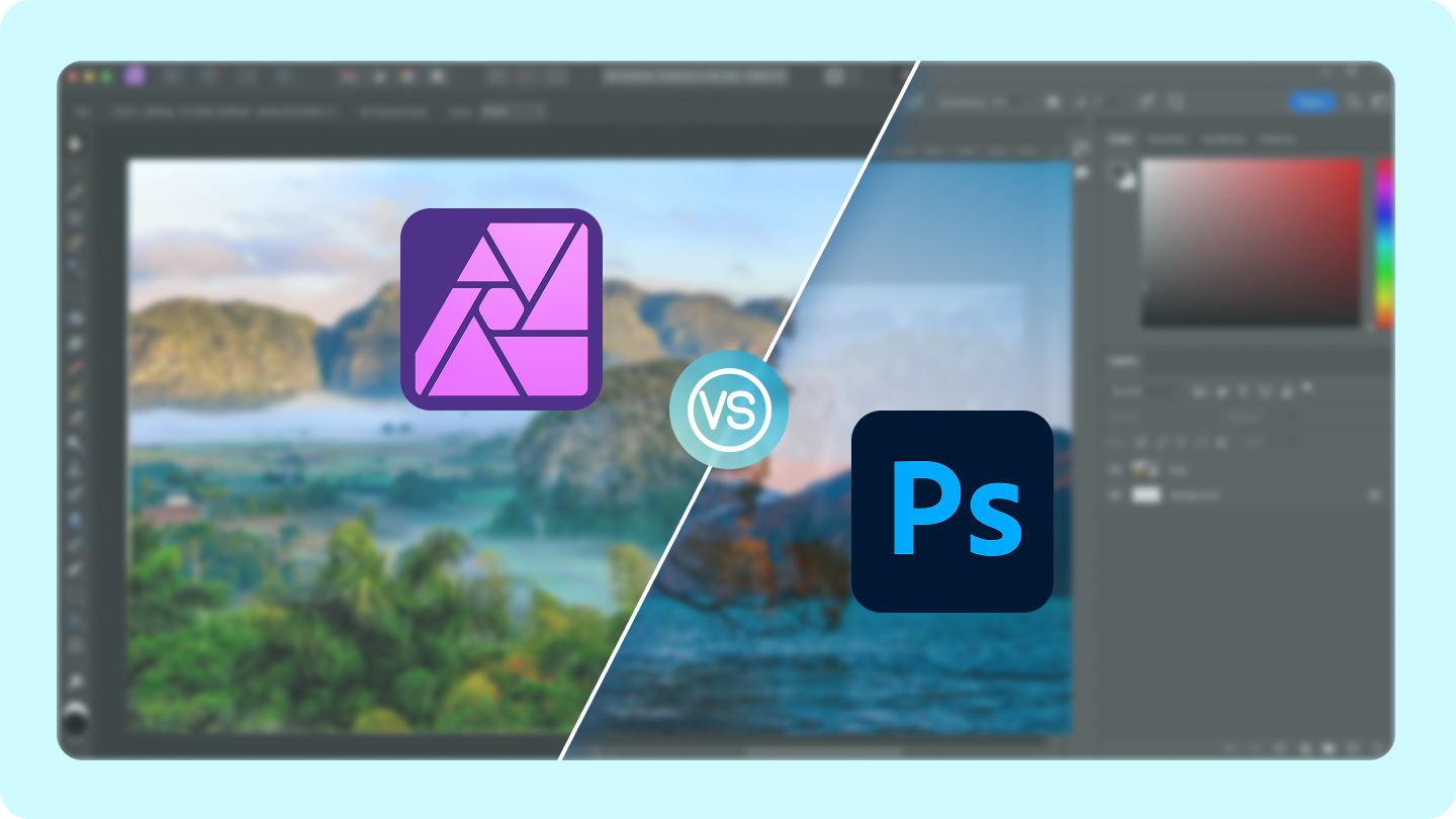 affinity photo vs photoshop