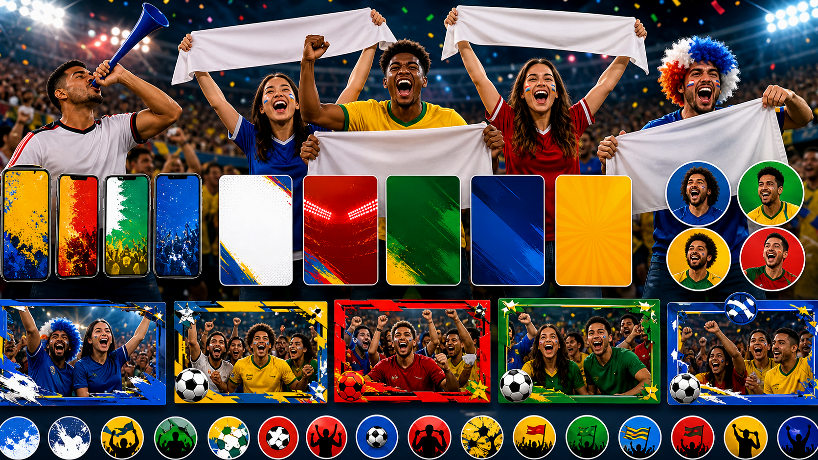 World Cup Fan Poster Generator prompt first image