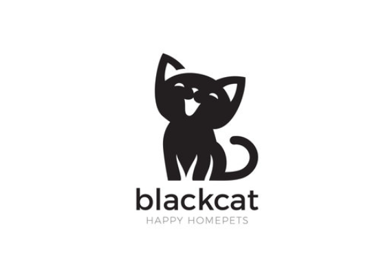 Kawaii cat logos