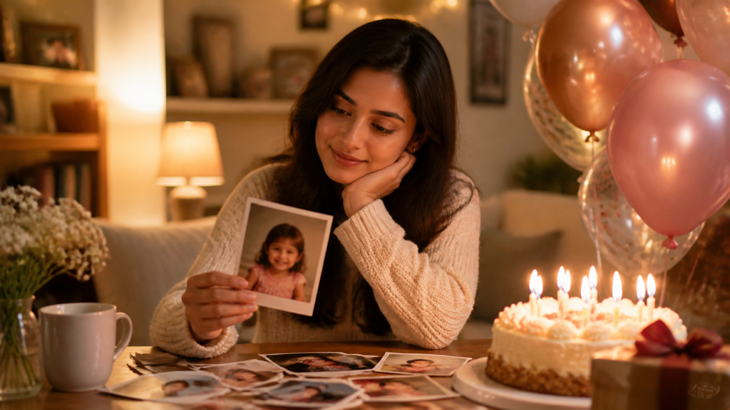 Birthday Childhood Memory AI Photo Trend original 16:9 cover visual