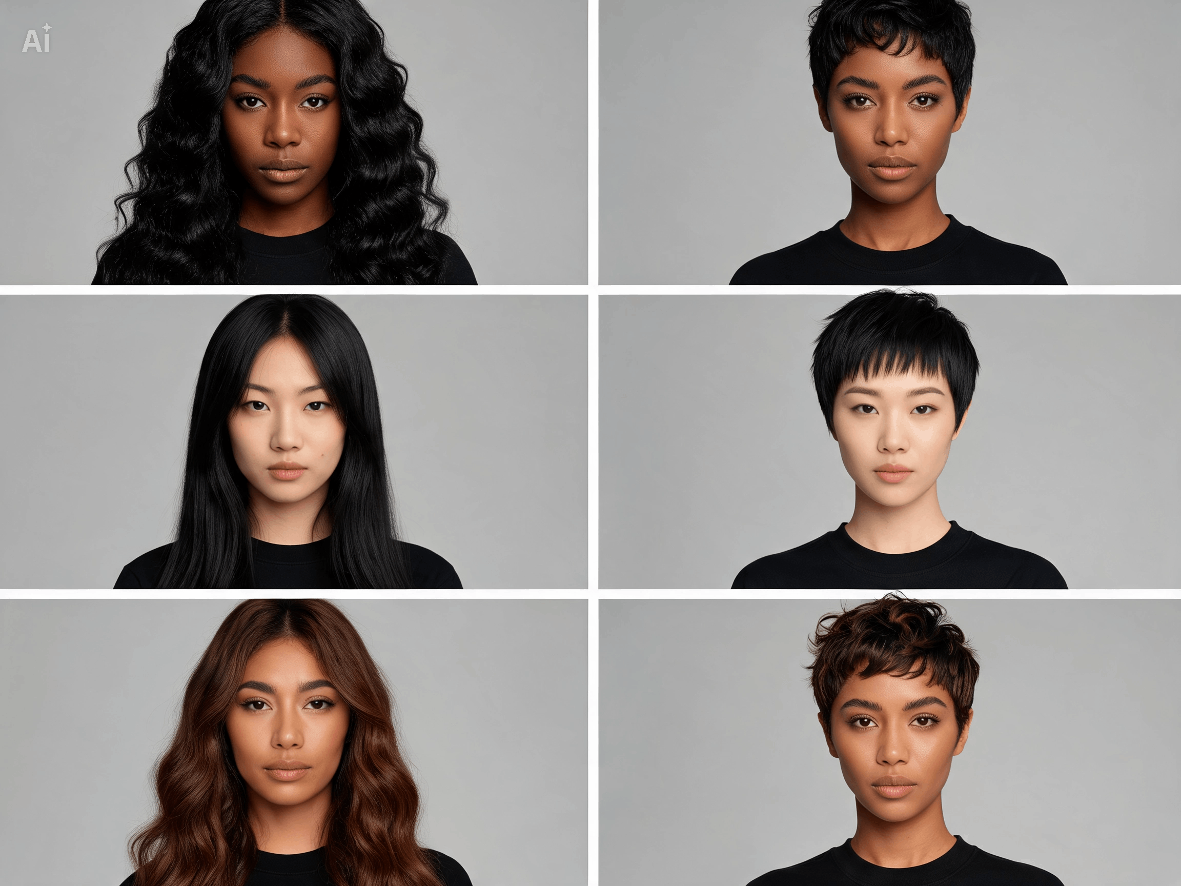 Pixie Cut Hair Filter