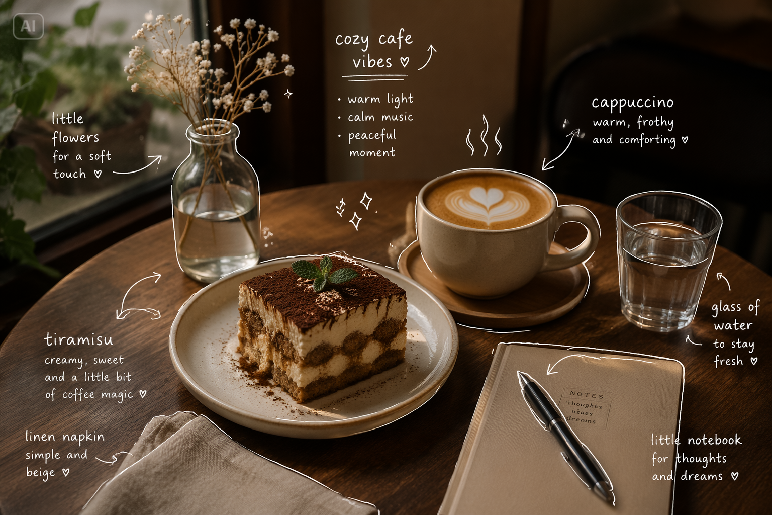 AI hand-drawn annotation generator prompt
