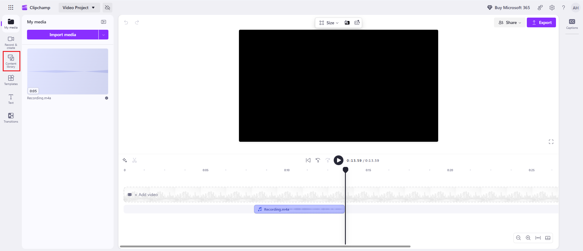 Select a video
