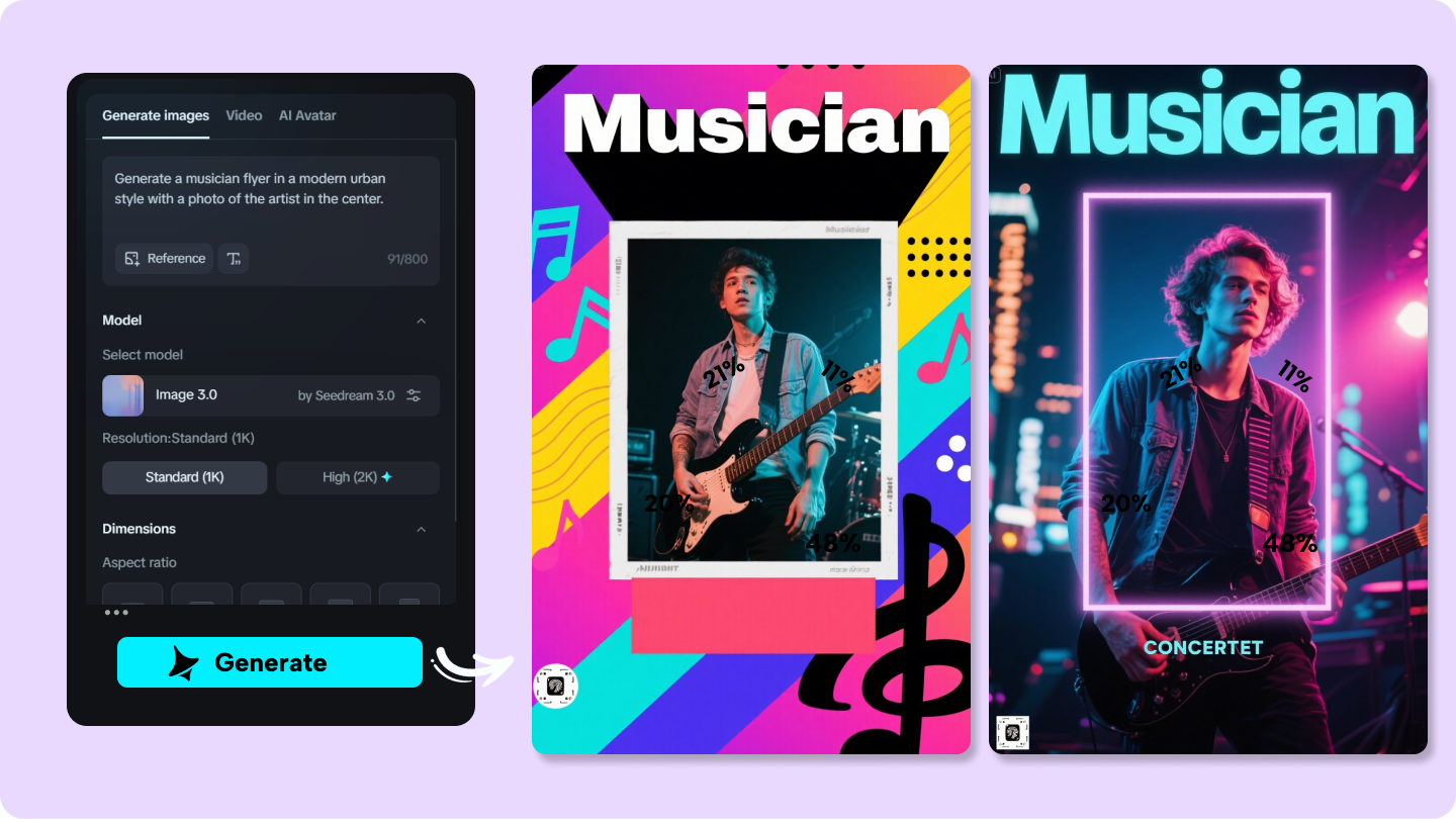 musician flyer