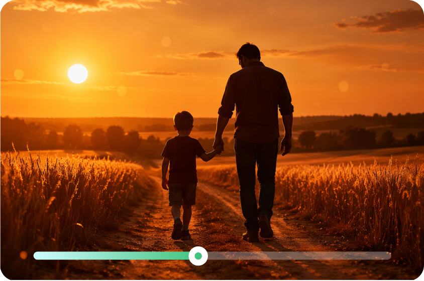 Get perfect Father's Day scenes easily