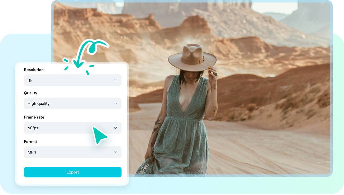 High-quality final video