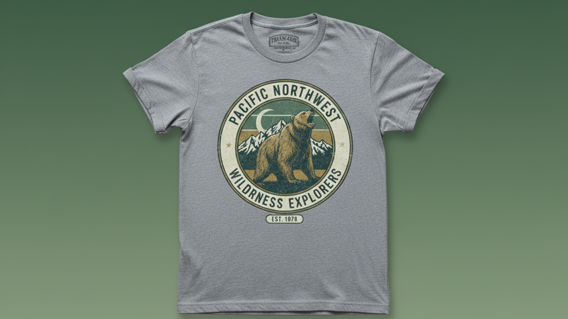 Retro-inspired t-shirt designs