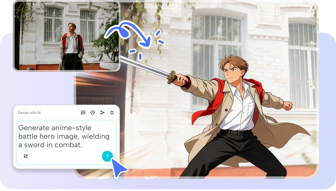 Customize cartoon characters with AI