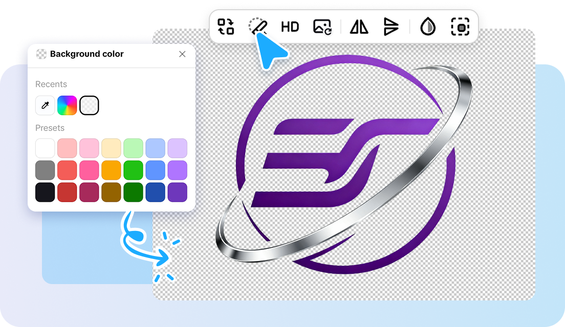 AI background remover in Pippit