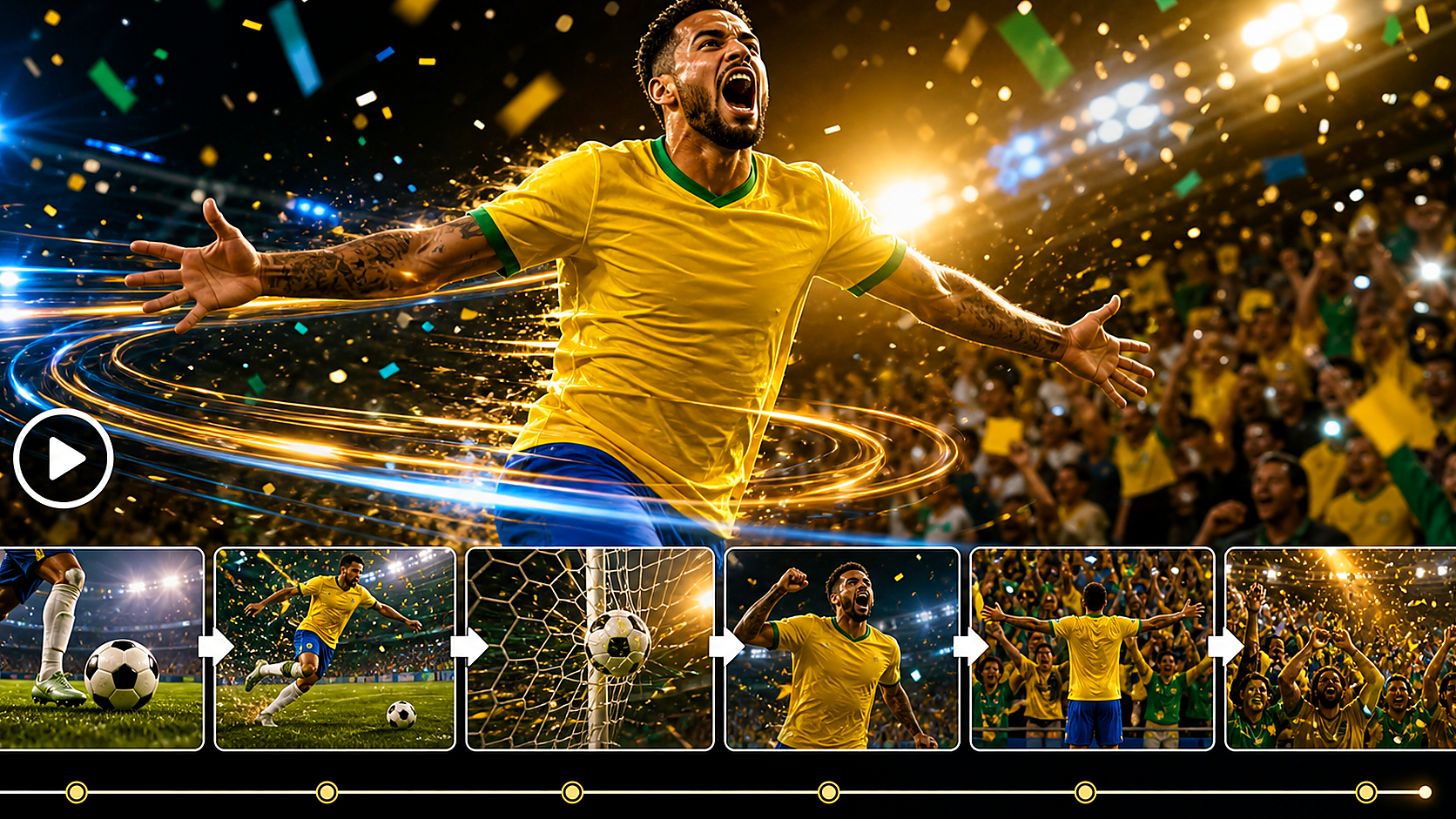 World Cup Image To Video Generator prompt first image