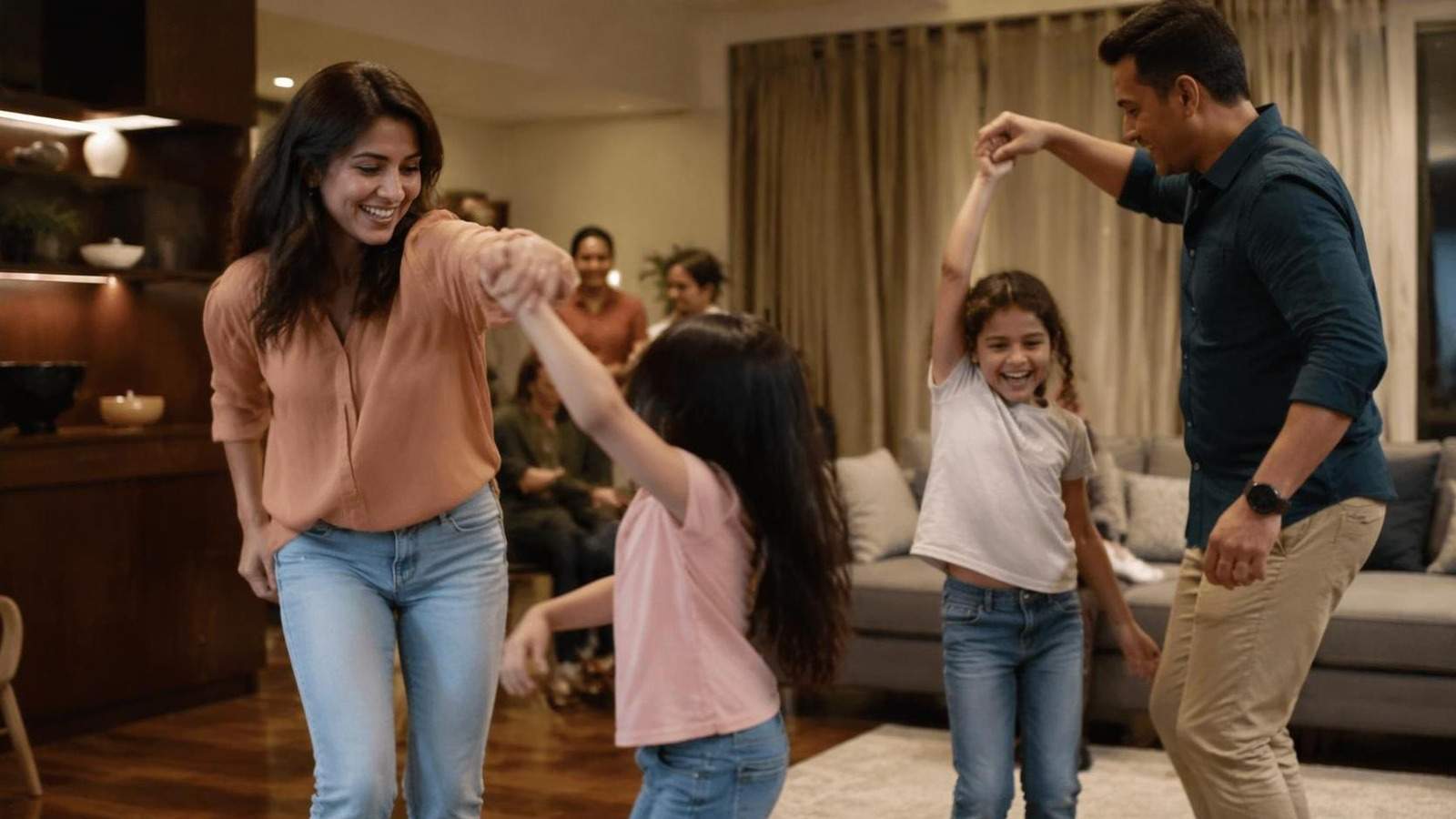 family dance video generator AI template cover