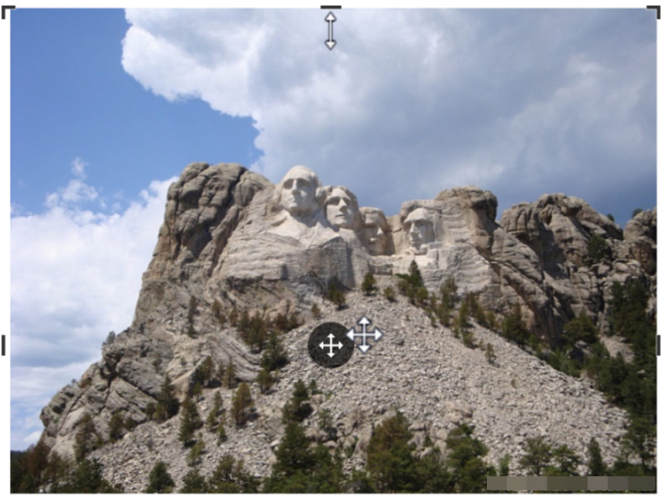 Choosing the area to record with the free iSpring Cam