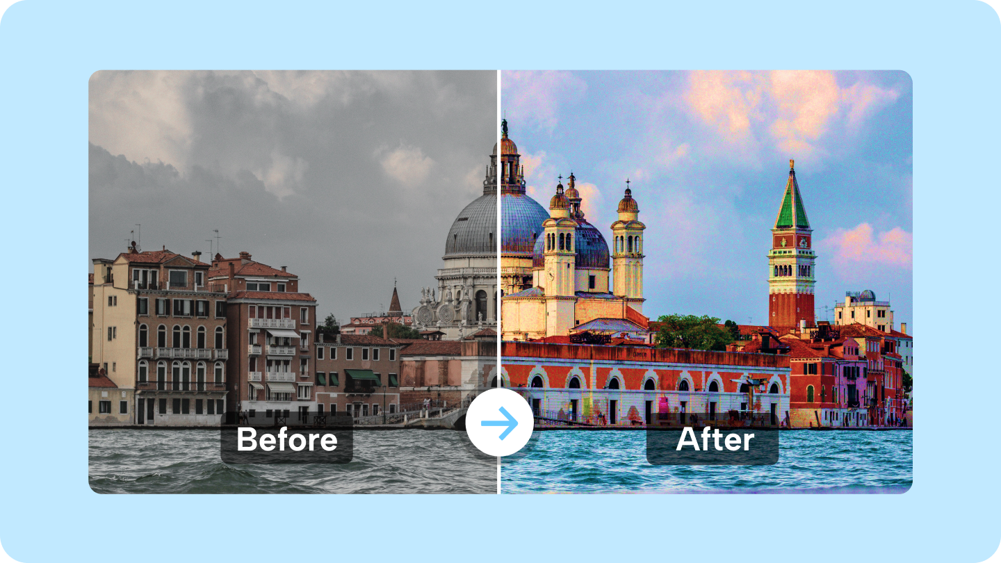 Photo Color Converter for Visual Storystelling