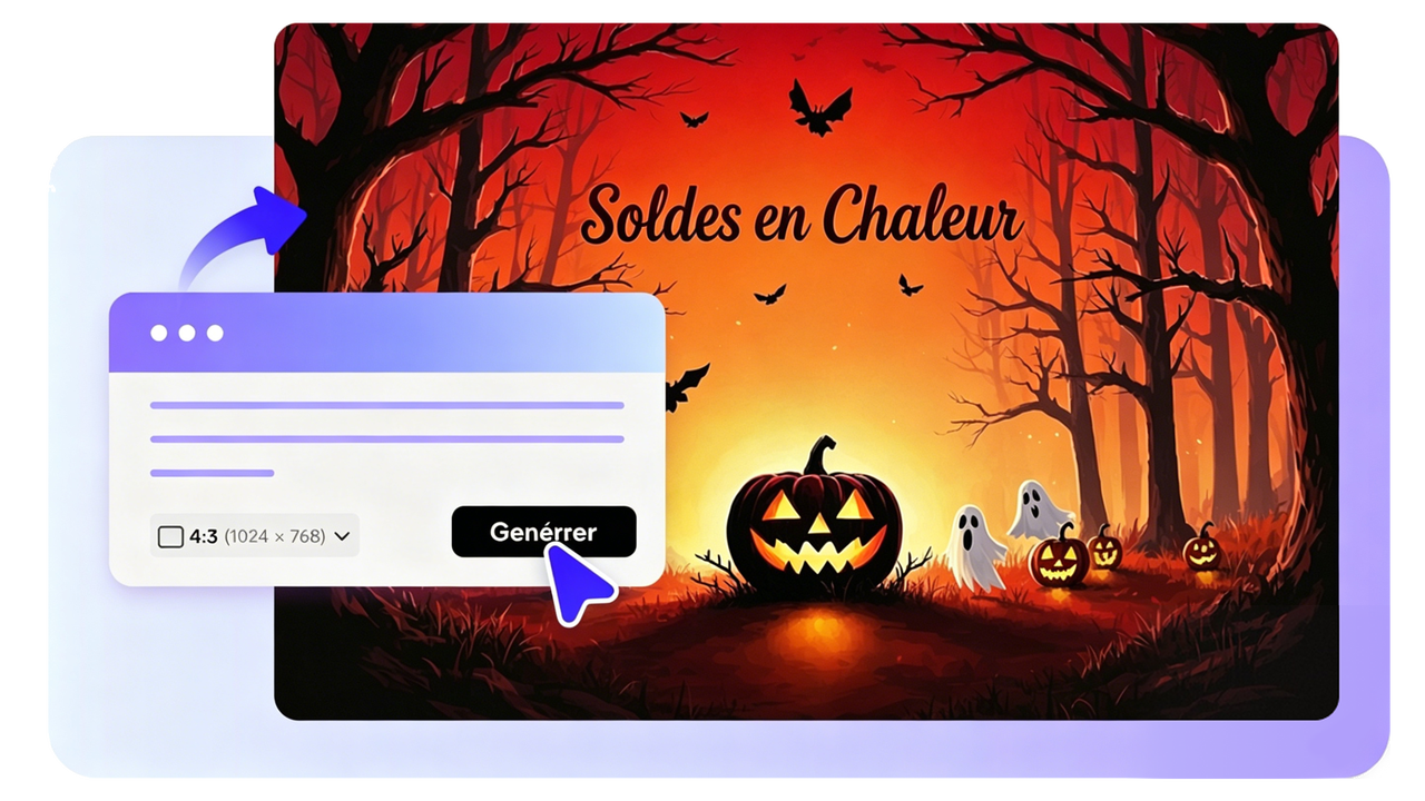 Transformez vos textes en images époustouflantes en quelques secondes.