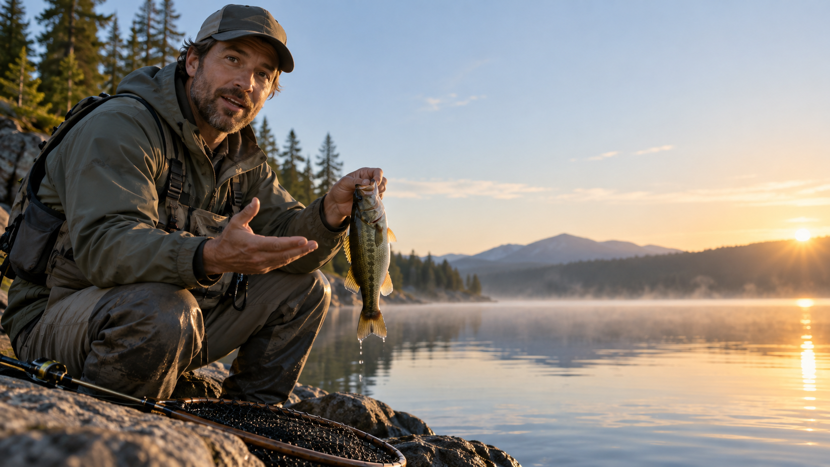 Words for fishing prompt image — Catch-and-release wrap-up