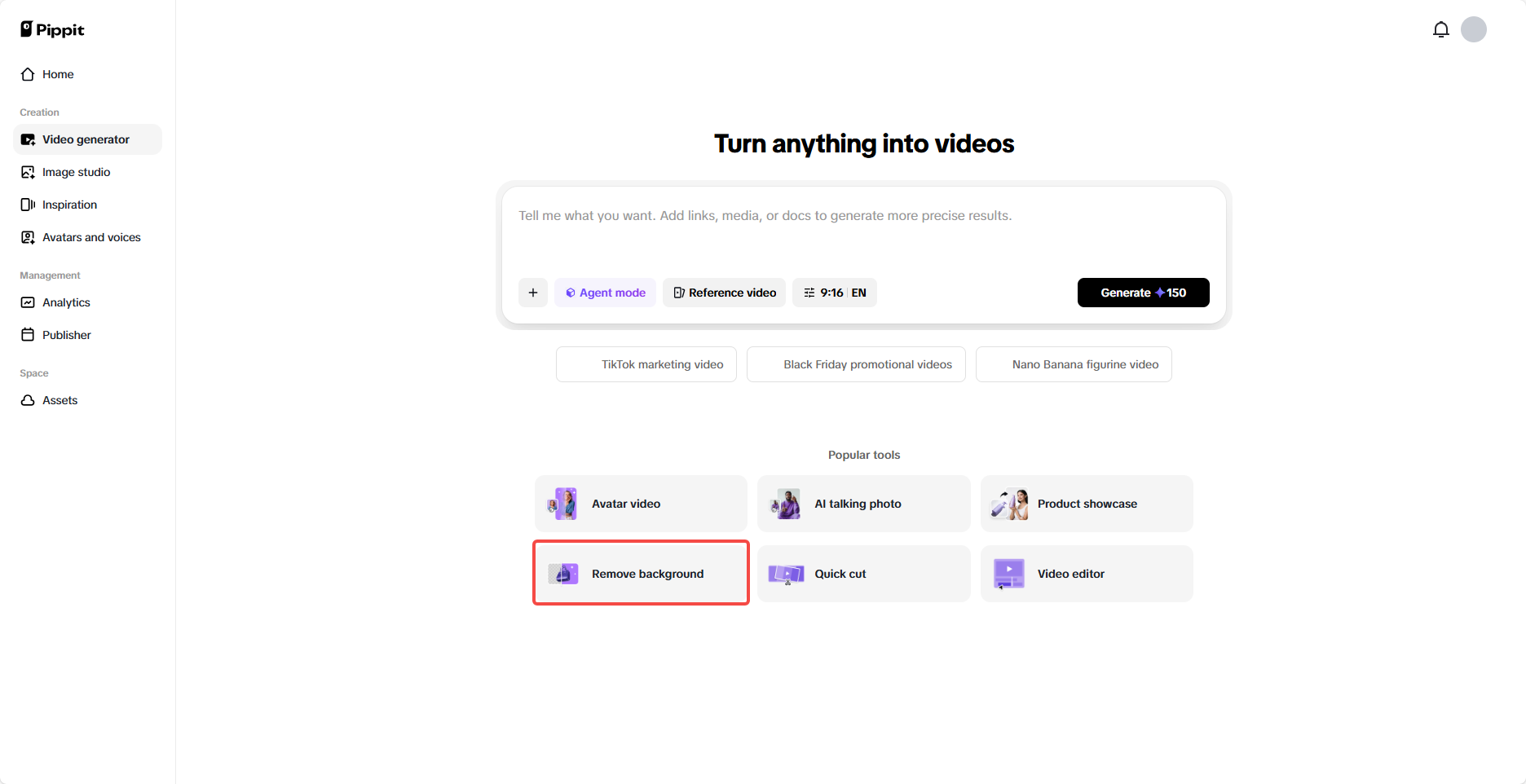 Remover fundo de vídeo