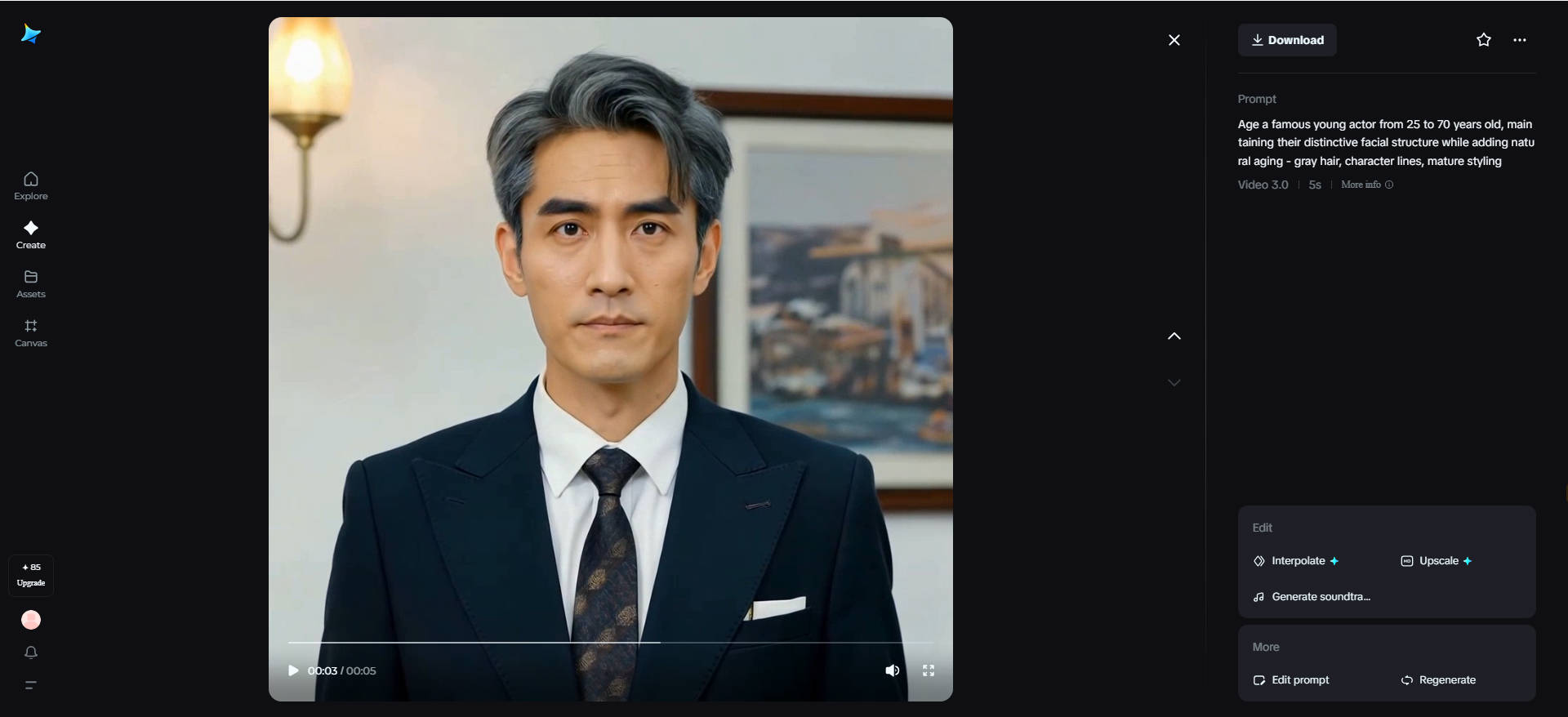 Celebrity age prediction