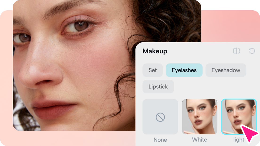 Ponte una cara completa de maquillaje en segundos