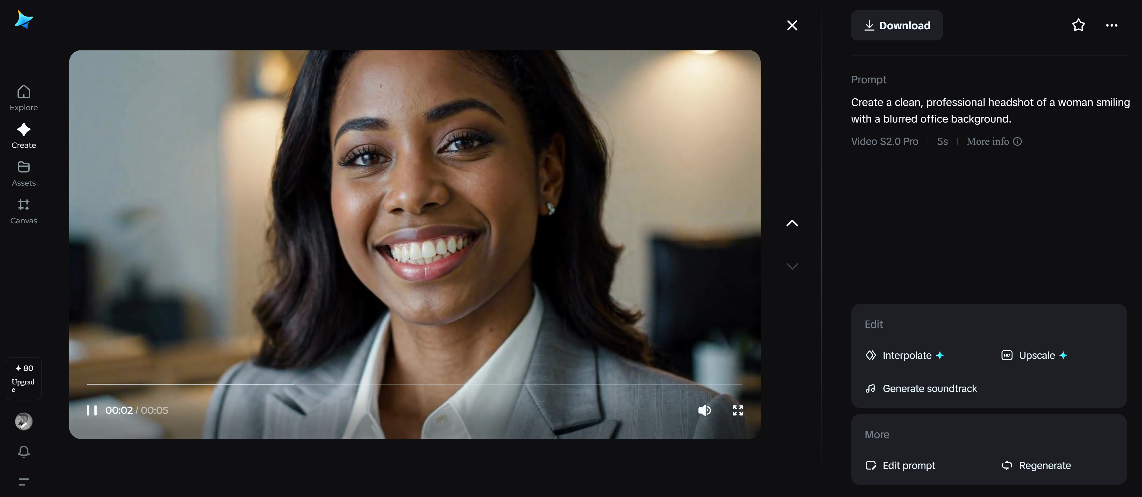 Photorealistic portrait