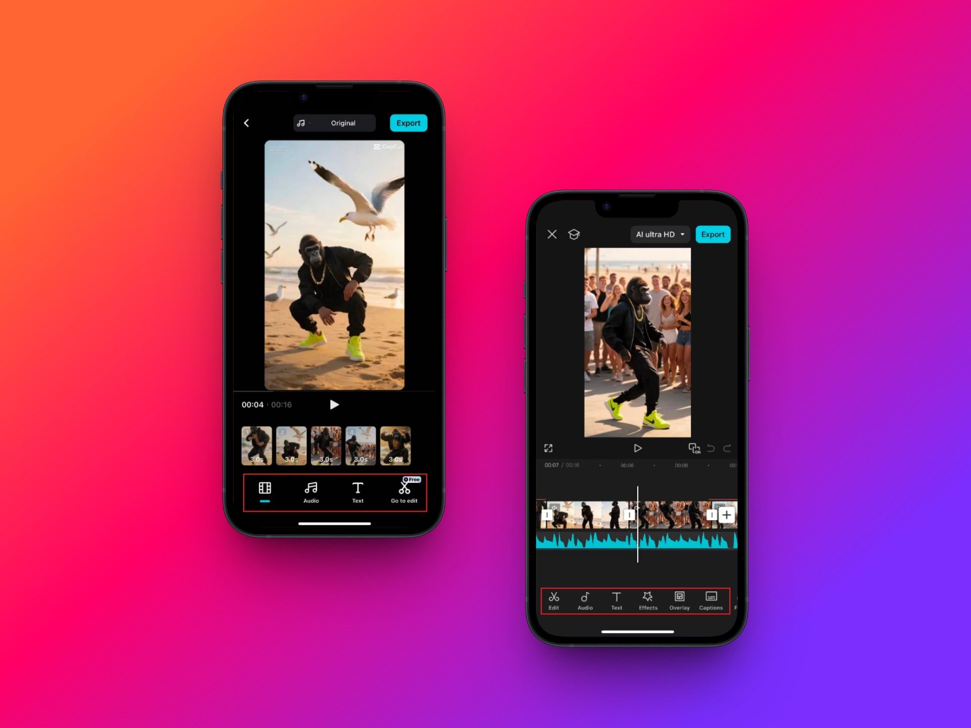 Edit and finalize your generated video