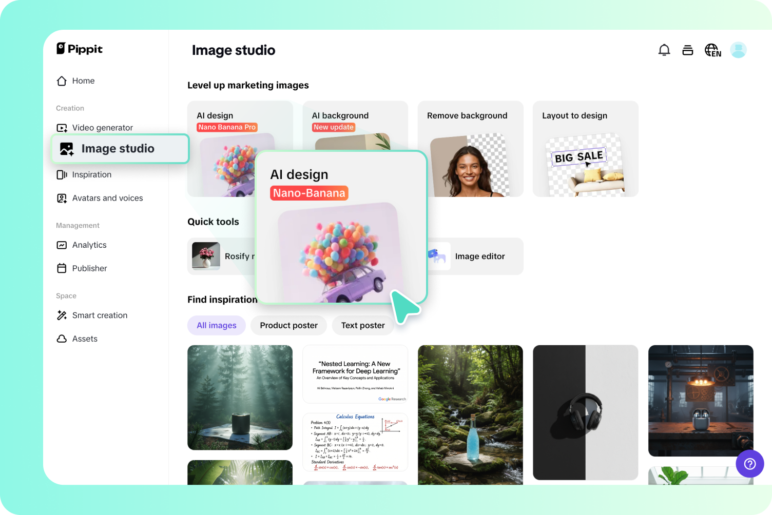 Upload your product images
