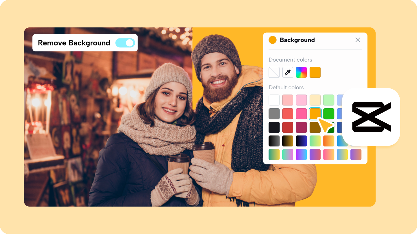 change the background of a picture