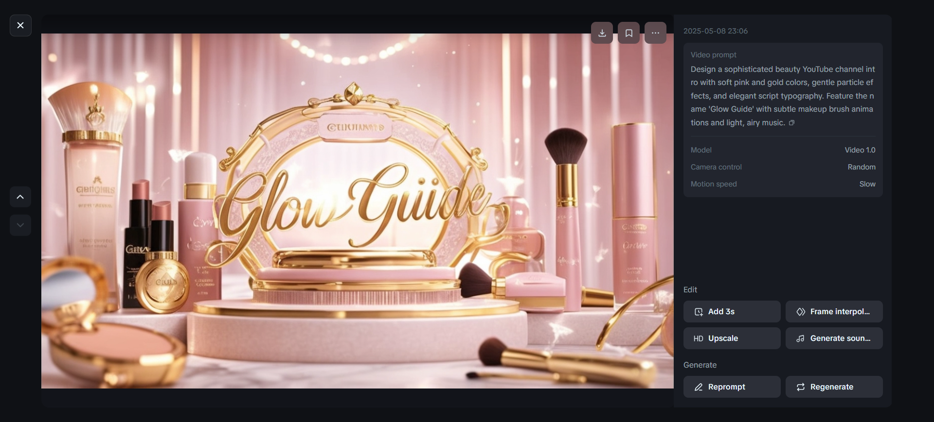 online free intro maker for YouTube