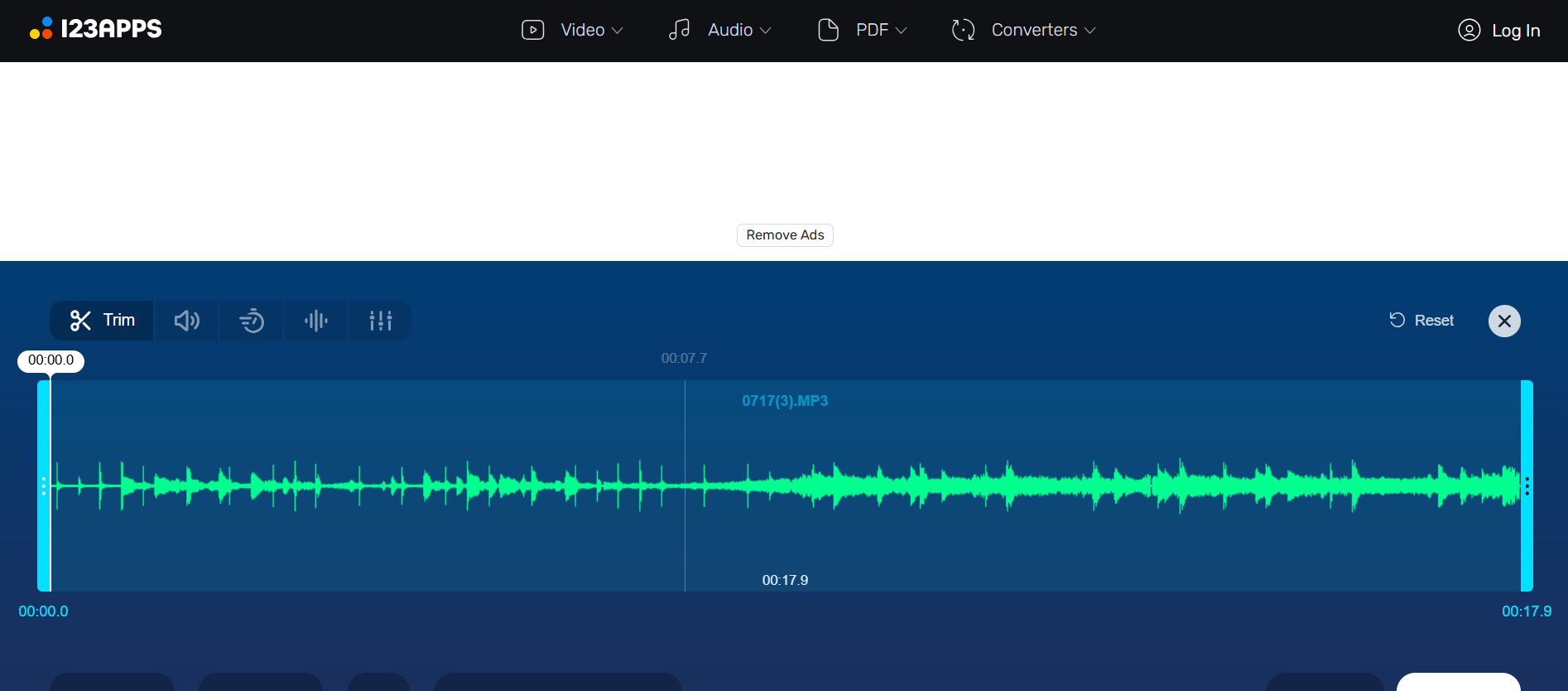 MP3 Cutter - best audio clipper
