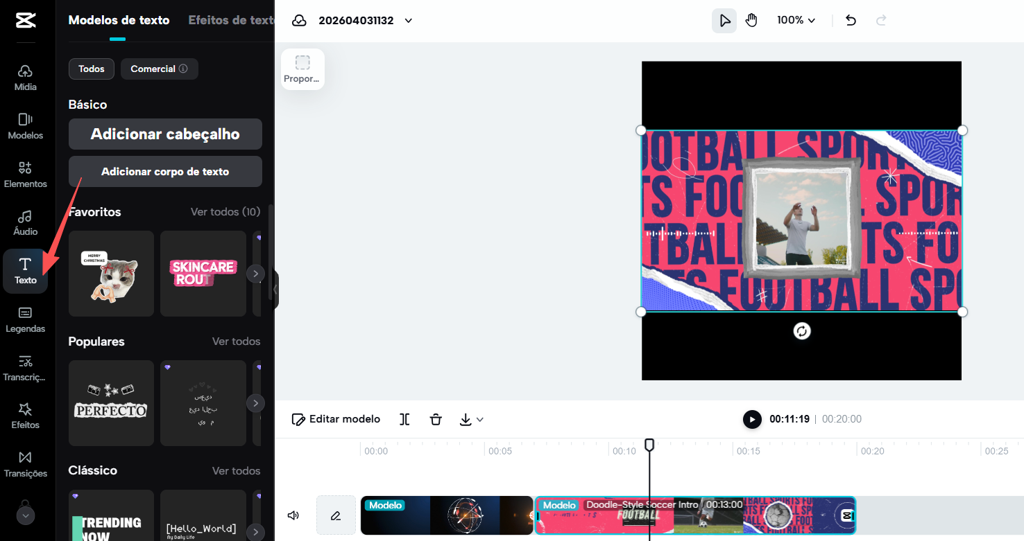 escolha mais efeitos