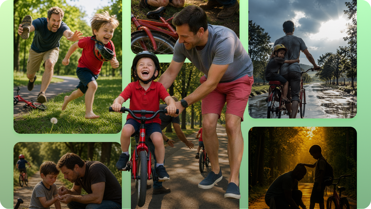 Generate multiple Father's Day video ideas instantly
