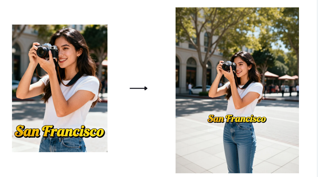 Expand feature in Dreamina