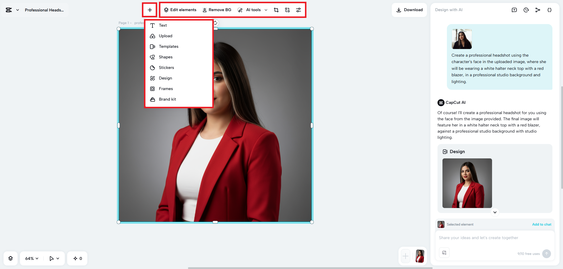 Edit your image manually