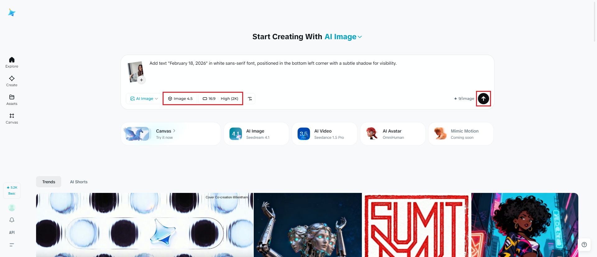 Elige un modelo y genera