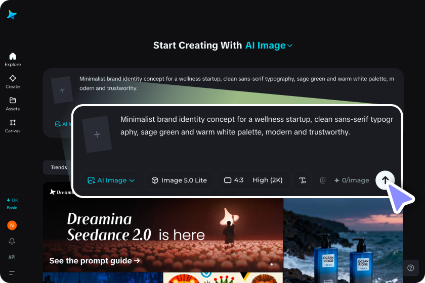 Upload your image and transform it 