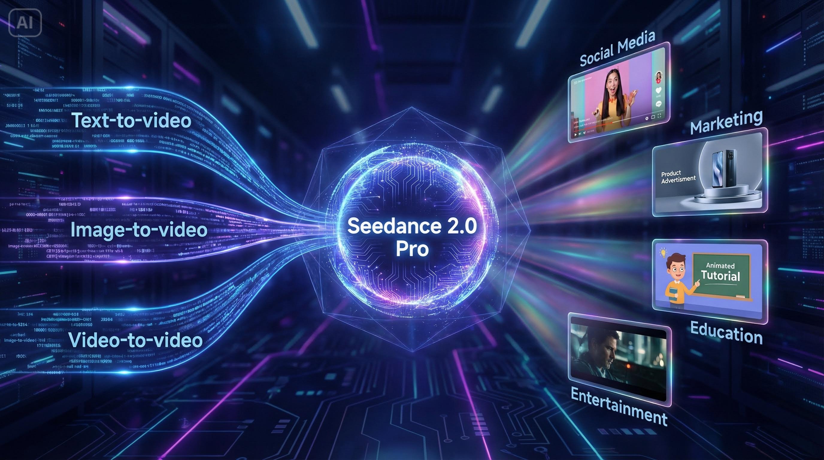 Kompleksowa fundacja tworzenia wideo AI