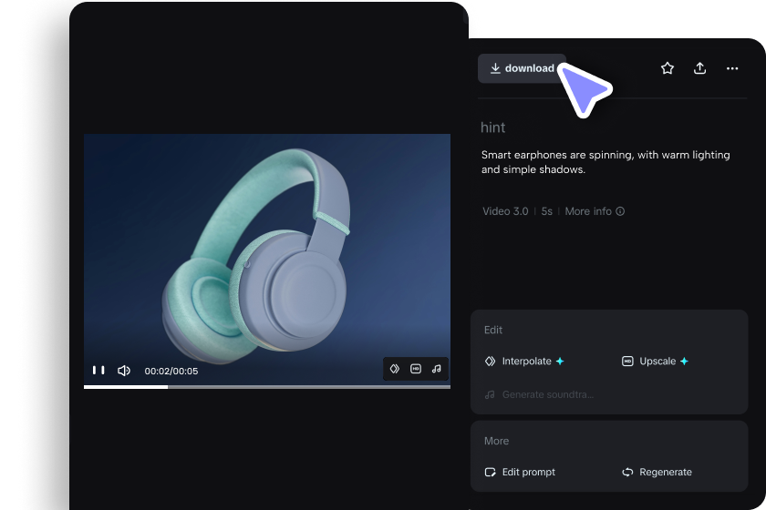 nedladdning av e-handelsvideo