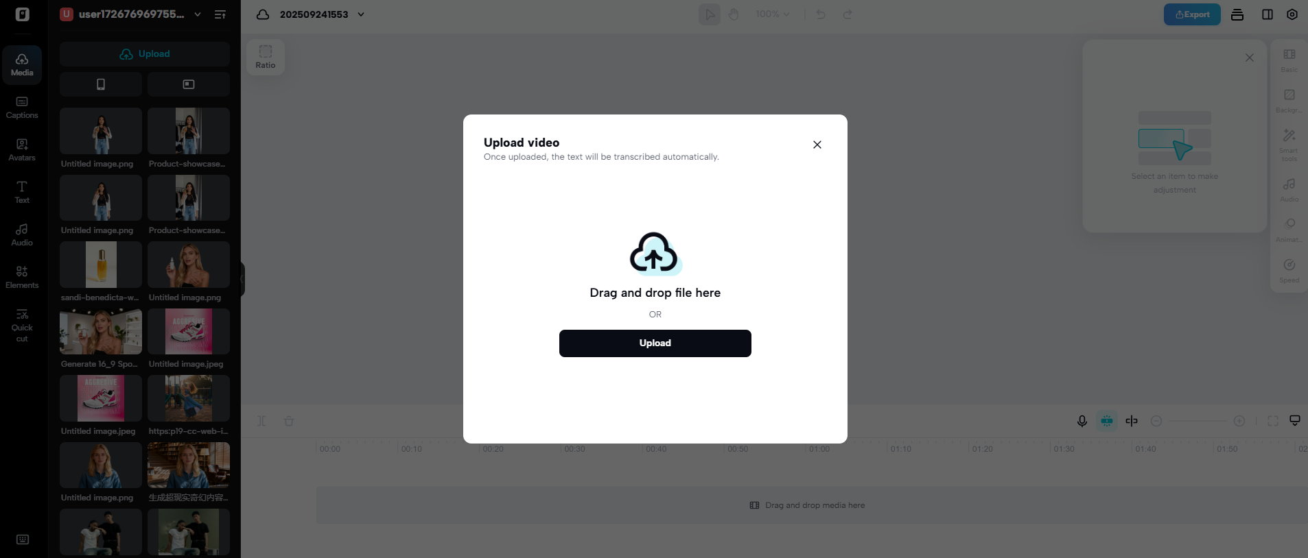 Remove background from video