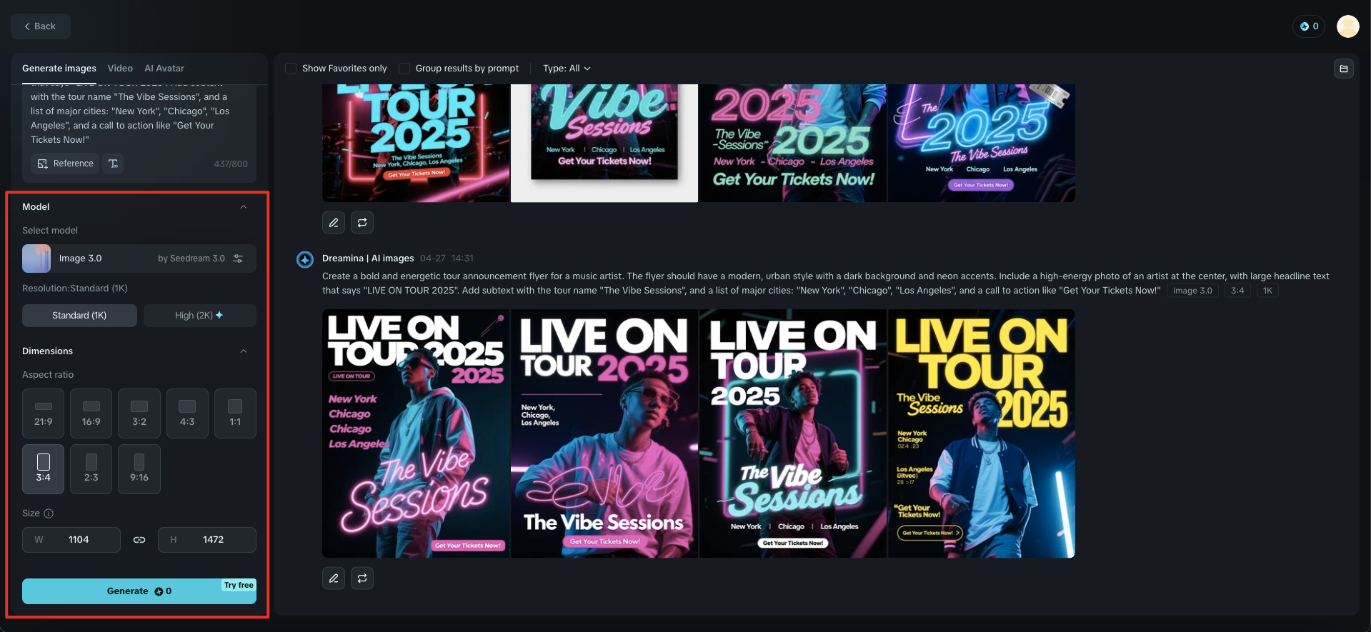 Disenyo ng band flyer