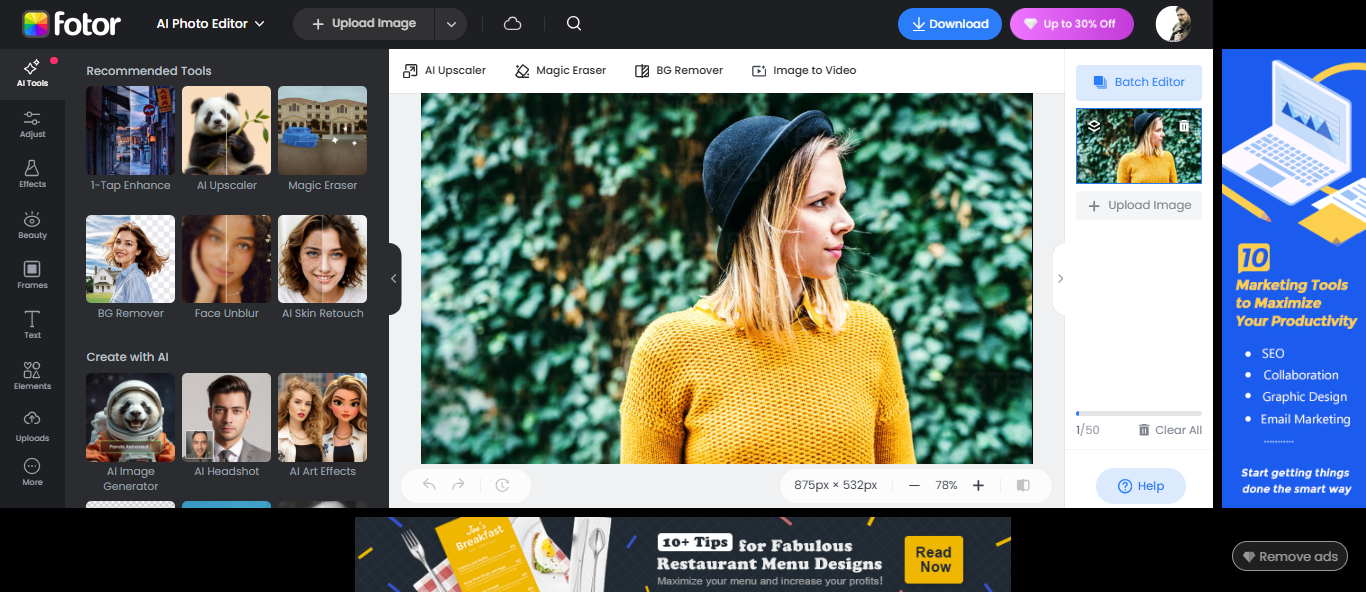 Télécharger votre image