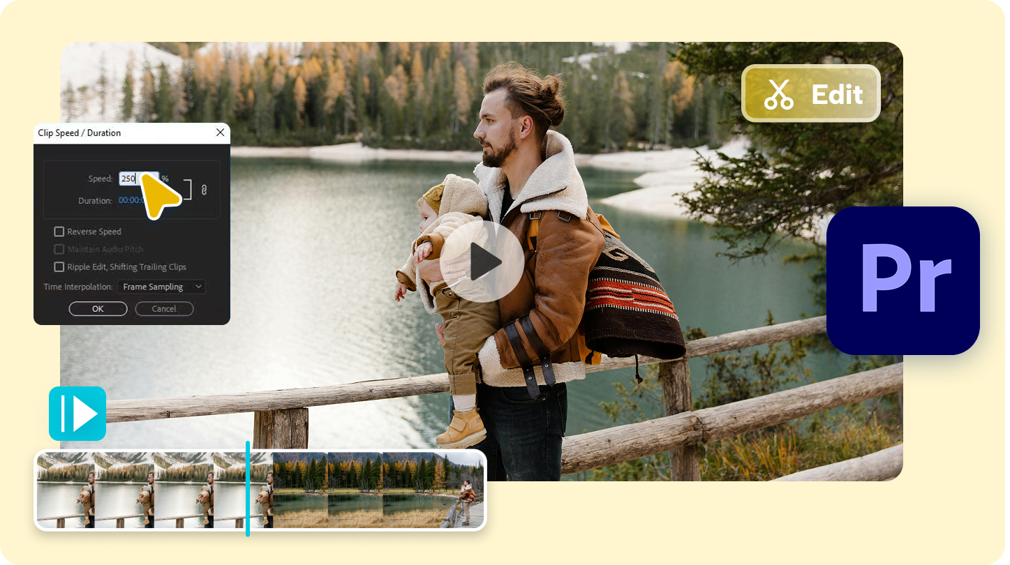 how to speed up video in premiere pro