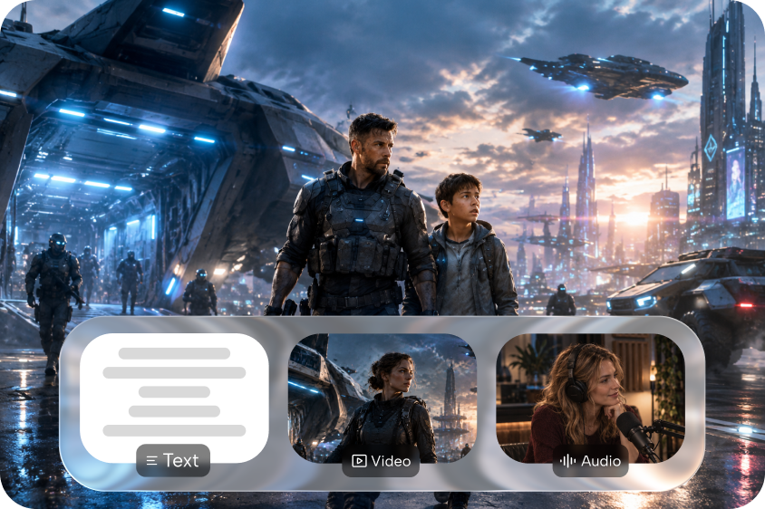 Supports Different Inputs for Voice Generation