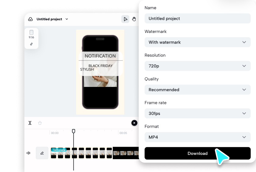 編輯、匯出、發布及跟蹤您的影片